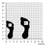 Footprint Cookie Cutter/Dishwasher Safe
