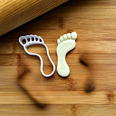 6" Right Footprint Cookie Cutter/Dishwasher Safe/Clearance