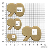 Number 90 Cookie Cutter/Dishwasher Safe