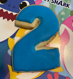 Number 2 Cookie Cutter/Dishwasher Safe