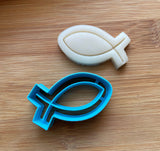 Ichthys Fish Cookie Cutter/Dishwasher Safe