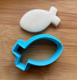 Ichthys Fish Cookie Cutter/Dishwasher Safe