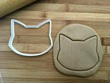 Set of 2 Cat Face Cookie Cutters/Dishwasher Safe
