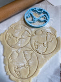 Earth/World Cookie Cutter/Dishwasher Safe