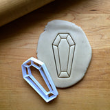 Set of 2 Vampire and Coffin Cookie Cutters/Dishwasher Safe