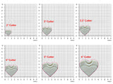 Groom Heart Cookie Cutter/Dishwasher Safe