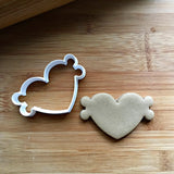 Bass Heart Clef Cookie Cutter/Dishwasher Safe