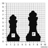 King Chess Piece Cookie Cutter/Dishwasher Safe