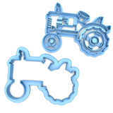 Set of 2 Tractor Cookie Cutters/Dishwasher Safe