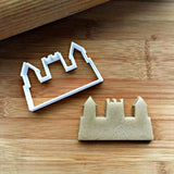 Set of 2 Sand Castle Cookie Cutters/Dishwasher Safe