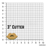 Lips Cookie Cutter/Dishwasher Safe