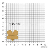 Heart with Banner Cookie Cutter/Dishwasher Safe