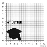Graduation Cap Cookie Cutter/Dishwasher Safe