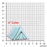Tent Cookie Cutter/Dishwasher Safe