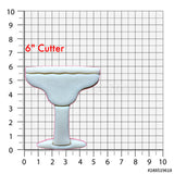 Margarita Glass Cookie Cutter/Dishwasher Safe