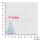 Set of 2 Christmas Tree with Star Cookie Cutters/Dishwasher Safe