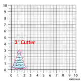 Set of 2 Christmas Tree with Star Cookie Cutters/Dishwasher Safe