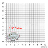 Golden Retriever Cookie Cutter/Dishwasher Safe