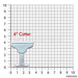 Margarita Glass Cookie Cutter/Dishwasher Safe