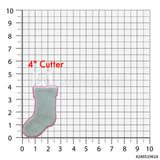 Christmas Stocking Cookie Cutter/Dishwasher Safe