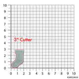 Christmas Stocking Cookie Cutter/Dishwasher Safe