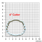 Leaf Circle Cookie Cutter/Dishwasher Safe
