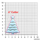 Set of 2 Christmas Tree with Star Cookie Cutters/Dishwasher Safe