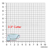 Flower Teacup Cookie Cutter/Dishwasher Safe
