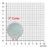 Wreath Cookie Cutter/Dishwasher Safe/Creates a Center Cut-Out