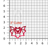 Bat Cookie Cutter/Dishwasher Safe