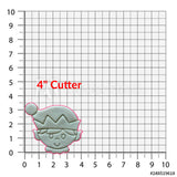 Elf Cookie Cutter/Dishwasher Safe