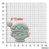 Elf Cookie Cutter/Dishwasher Safe