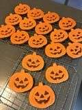 Set of 2 Jack-O-Lantern Cookie Cutters/Creates a Cut-Through/Dishwasher Safe