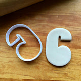 Number 6 or 9 Cookie Cutter/Dishwasher Safe