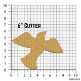 3.5" Dove/Bird Cookie Cutter/Dishwasher Safe/Clearance