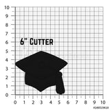 Set of 2 Graduation Cap/Hat Cookie Cutters/Dishwasher Safe