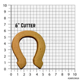 Horseshoe Cookie Cutter/Dishwasher Safe