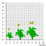 Sea Turtle Cookie Cutter/Dishwasher Safe