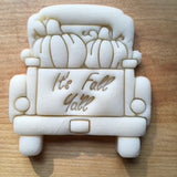 Set of 4 Fall Pickup Truck with Tailgate Cookie Cutters/Dishwasher Safe