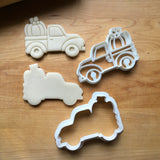 Set of 2 Pumpkin Pickup Truck Cookie Cutters/Dishwasher Safe
