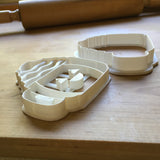 Set of 2 Jack-O-Lantern Pumpkin Latte Mug Cookie Cutters/Dishwasher Safe