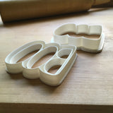 Set of 2 Boo Cookie Cutters/Dishwasher Safe