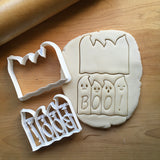 Set of 2 Boo Ghosts Cookie Cutters/Dishwasher Safe