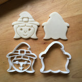 Set of 2 Witch Cookie Cutters/Dishwasher Safe