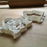 Set of 2 Witch Cookie Cutters/Dishwasher Safe