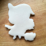 Witch on Broom Cookie Cutter/Dishwasher Safe