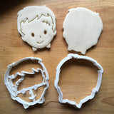 Set of 2 Cute Frankenstein Cookie Cutters/Dishwasher Safe