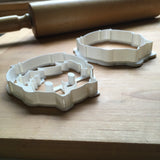 Set of 2 Cute Frankenstein Cookie Cutters/Dishwasher Safe