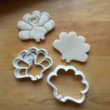Set of 2 Turkey Cookie Cutters/Dishwasher Safe