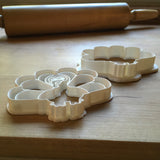 Set of 2 Turkey Cookie Cutters/Dishwasher Safe
